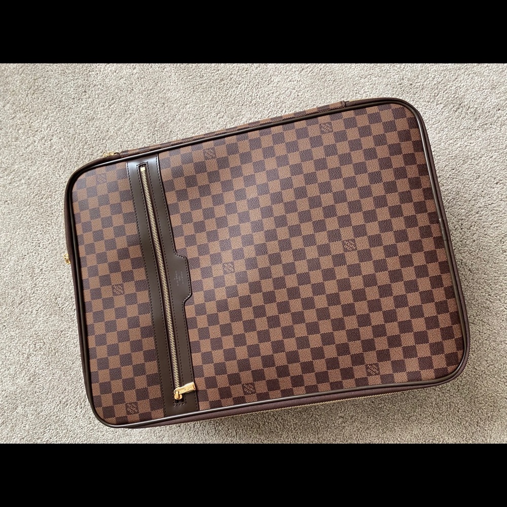 SOLD Louis Vuitton Pegase rolling luggage 55 - Picture 1 of 15